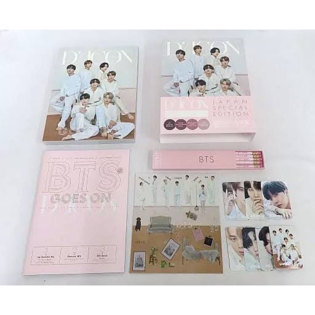 [Ready] Men's photography book Hallyu With Appendix) Dicon Vol. 10 BTS Photo Collection BTS goes on 