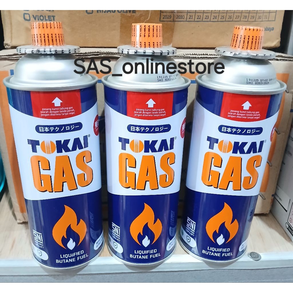 Tabung Gas Kaleng Portable/Gas Kaleng Kompor Portable