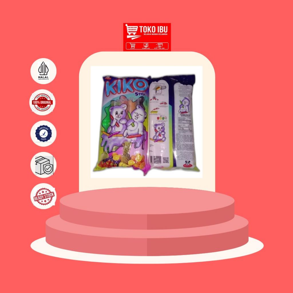 Kiko Es Stik Aneka Rasa Segar Buah Alami
