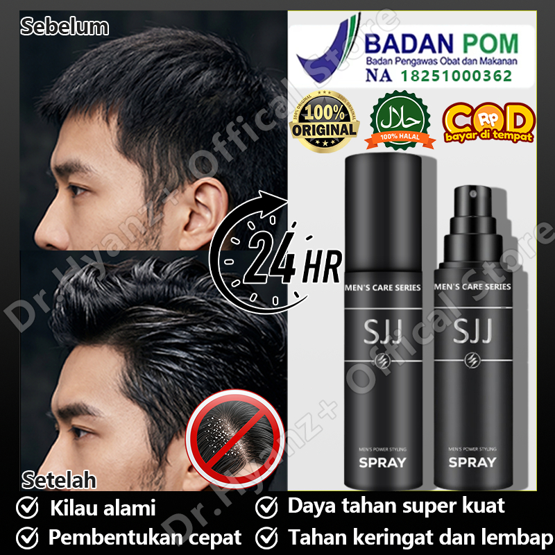 {BPOM}Spray rambut hair tahan lama Semprotan rambut pria Spray rambut hair styling 150ml Perawatan r