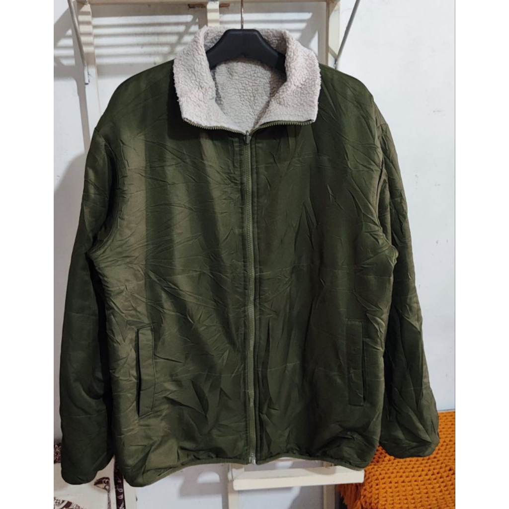 Jacket Tebal Kangol Reversible