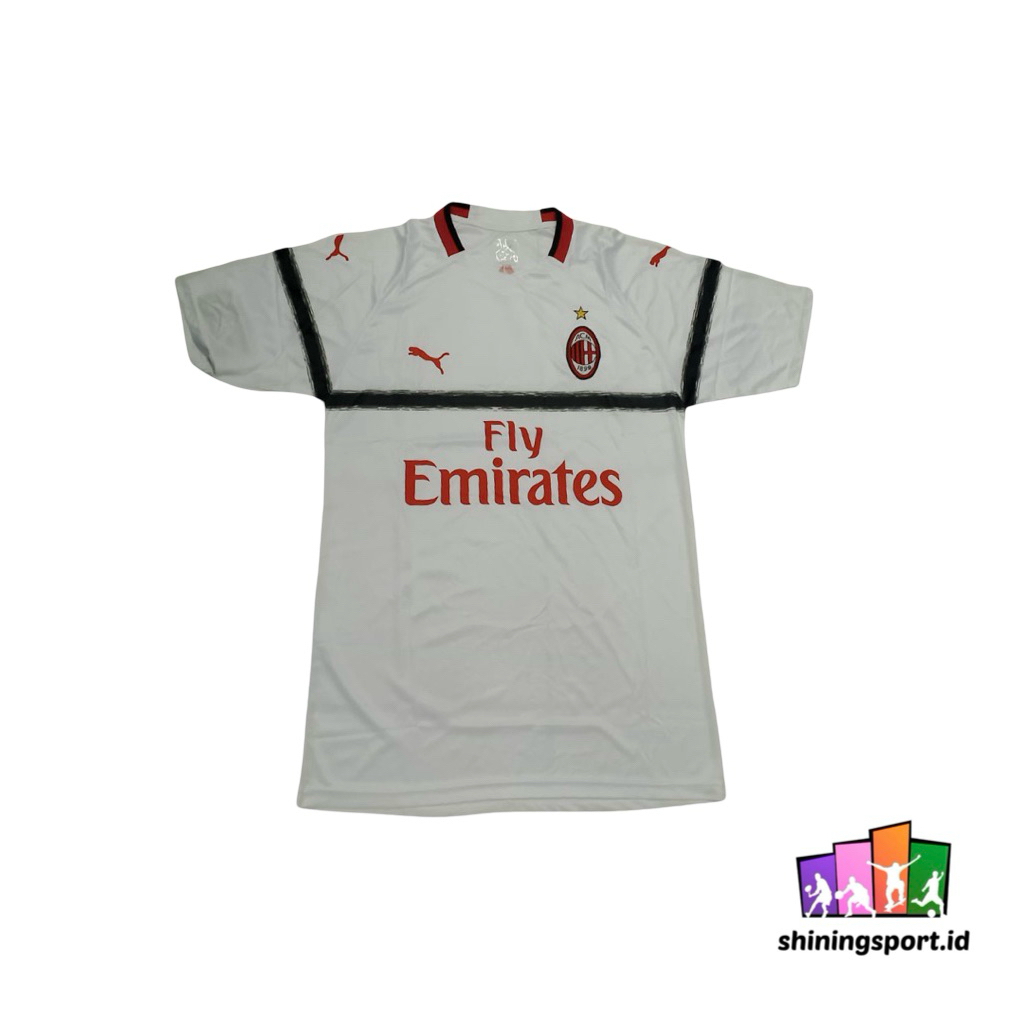 Jersey Bola Dewasa Retro Vintage ACM Away 2018/2019 All Size Fit To XL 7 Stars 100% Polyester