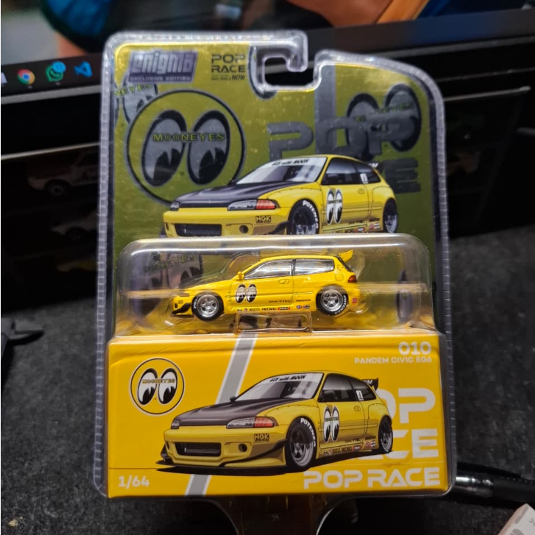 POP RACE Pandem Civic Mooneyes BLISTER