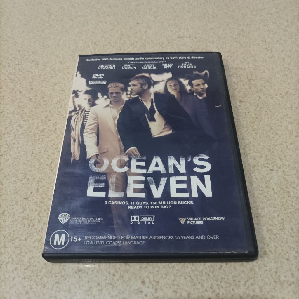 Original DVD Film Ocean's Eleven Movie