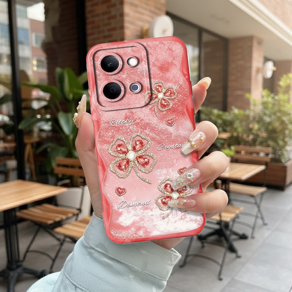 CASING COMPATIBEL UNTUK VIVO Y05 2026 Y04 Y03 Y02 Y01 FASHION CASEMURAH CASELUCU YL030