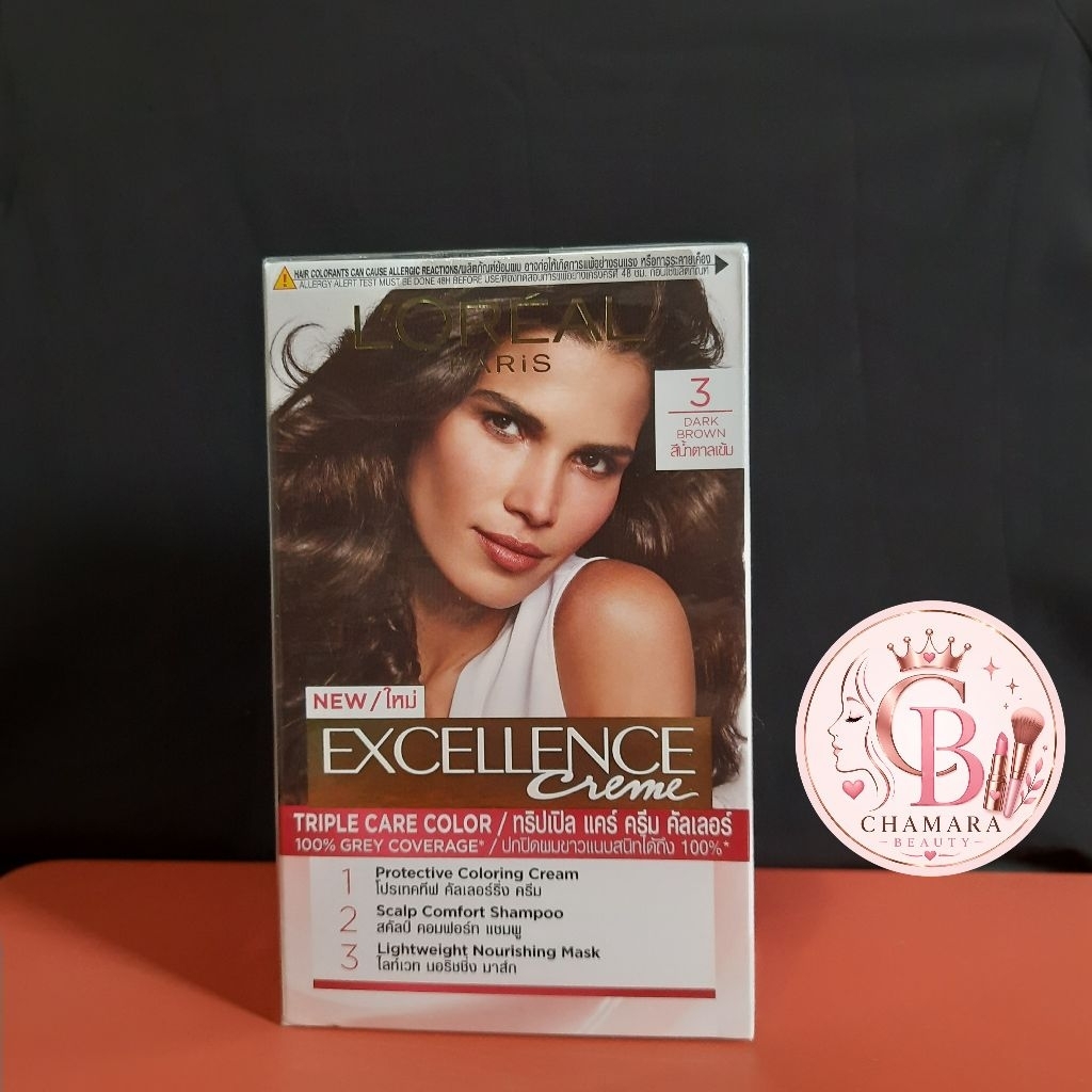 L'Oréal Hair color Dark Brown - 3,Hair color loreal Dark Brown