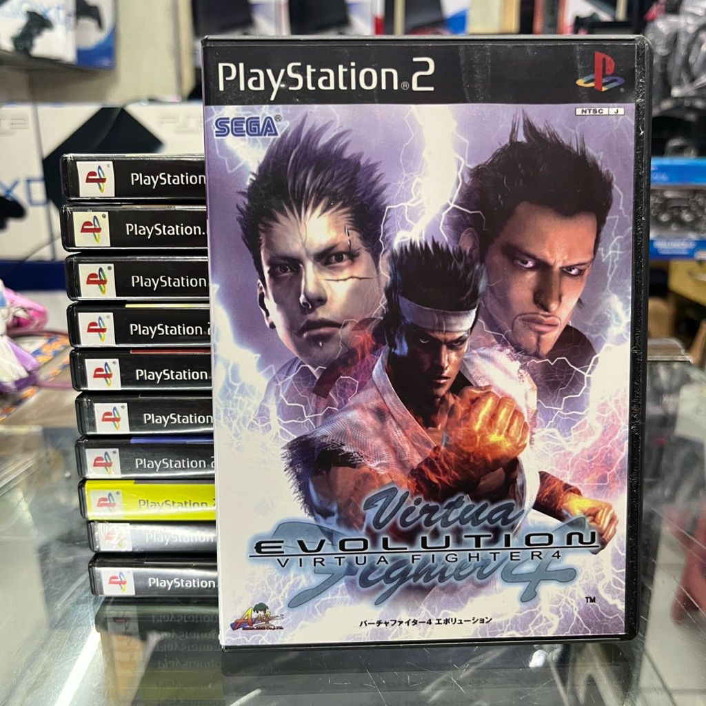 Virtua Fighter 4 Evolution (NTSC J) PS2 kaset original game ps 2