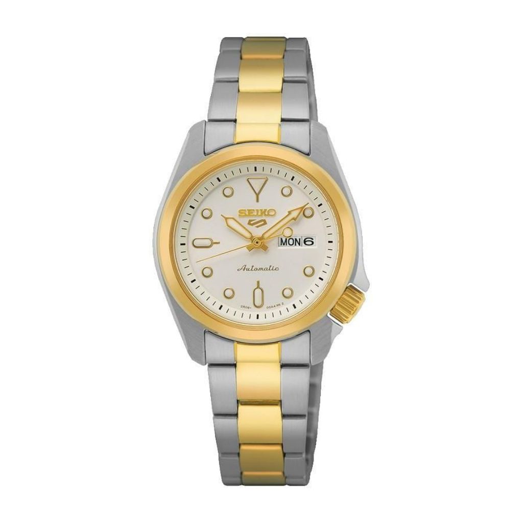 Jam Tangan Wanita SEIKO 5 Sports SRE004K1 sre004 SKX Sports Style Automatic White Dial Original