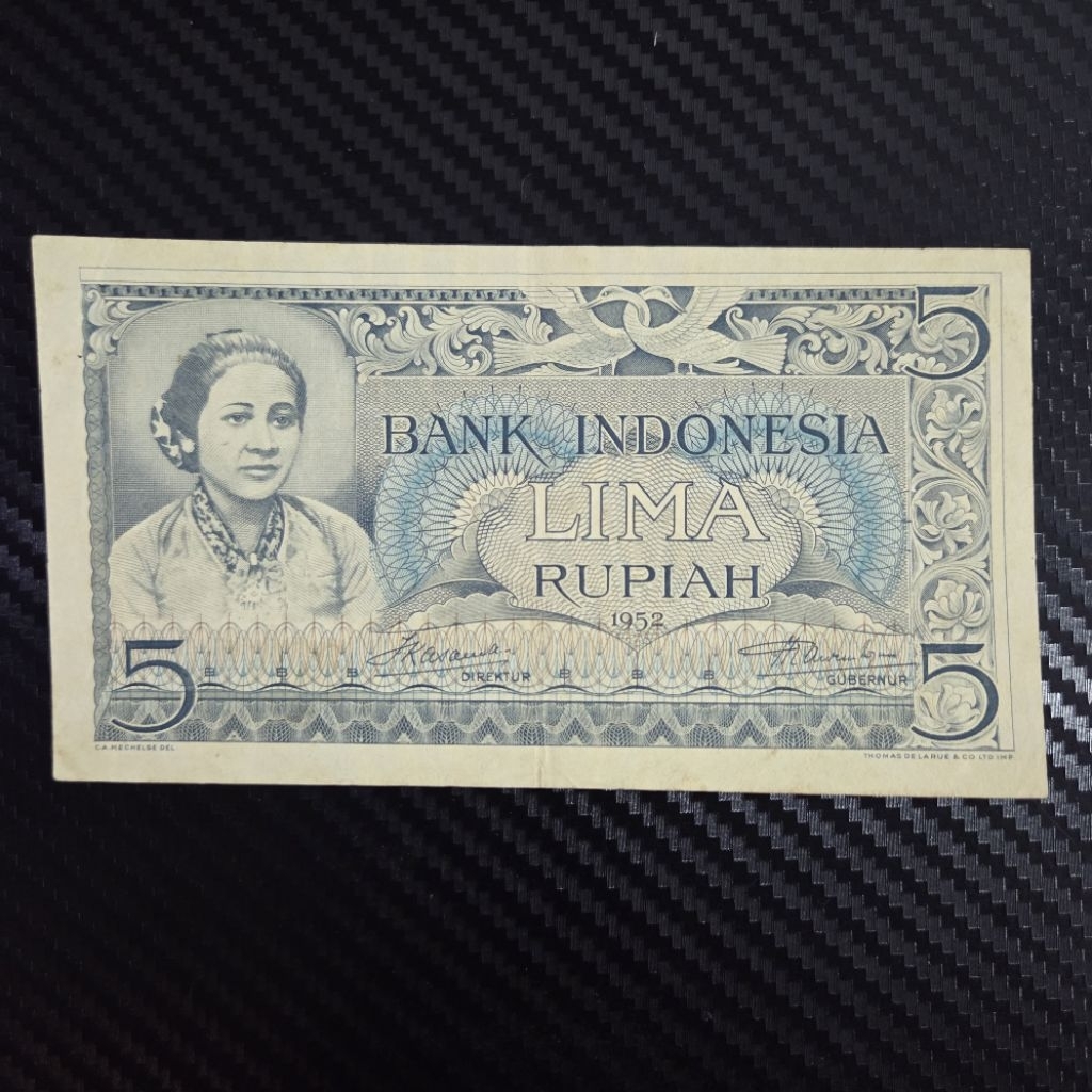 Koleksi Langka Uang Kuno Indonesia Seri Budaya 5 Rupiah Tahun 1952 Asli Check Detail Foto