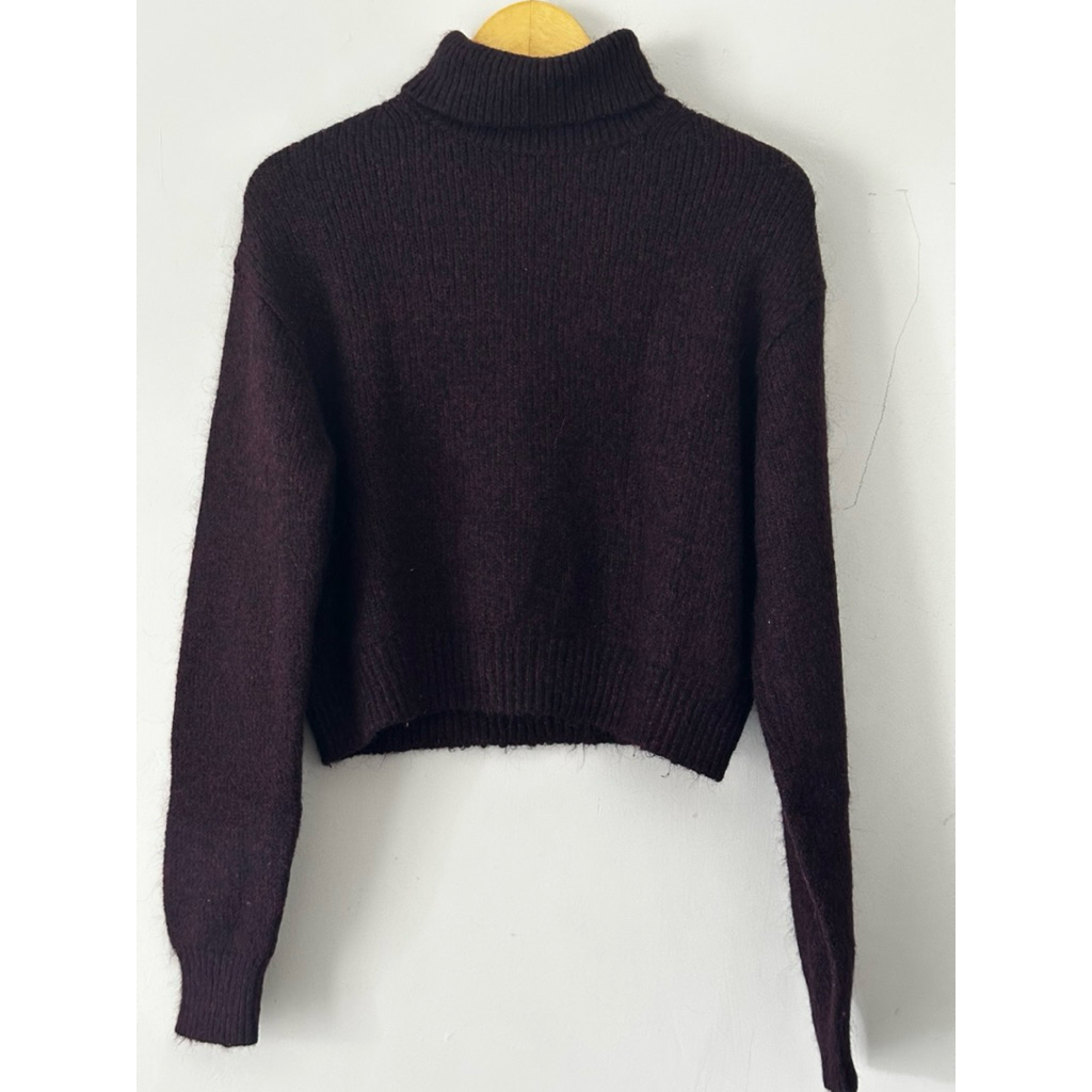 Sweater Knit Turtleneck Uniqlo/Sweater Turtleneck/Knite Sweater Premium/Sweater Rajut Turtleneck