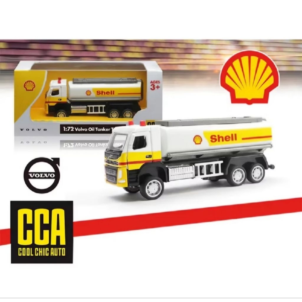 OIL TANKER TRUCK SHELL