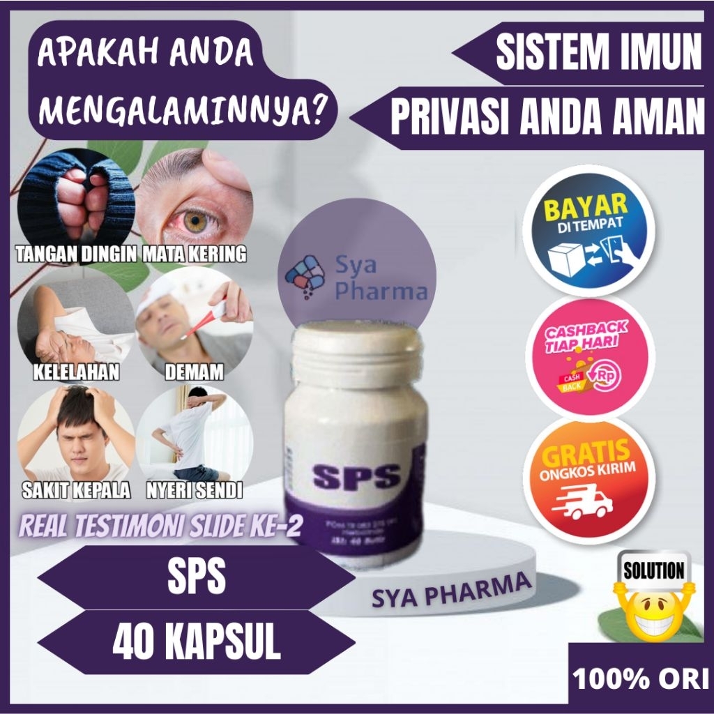 Obat SPS Herbal Multifungsi Membantu Mengobati Segala Macam Jenis Penyakit - 1 Botol