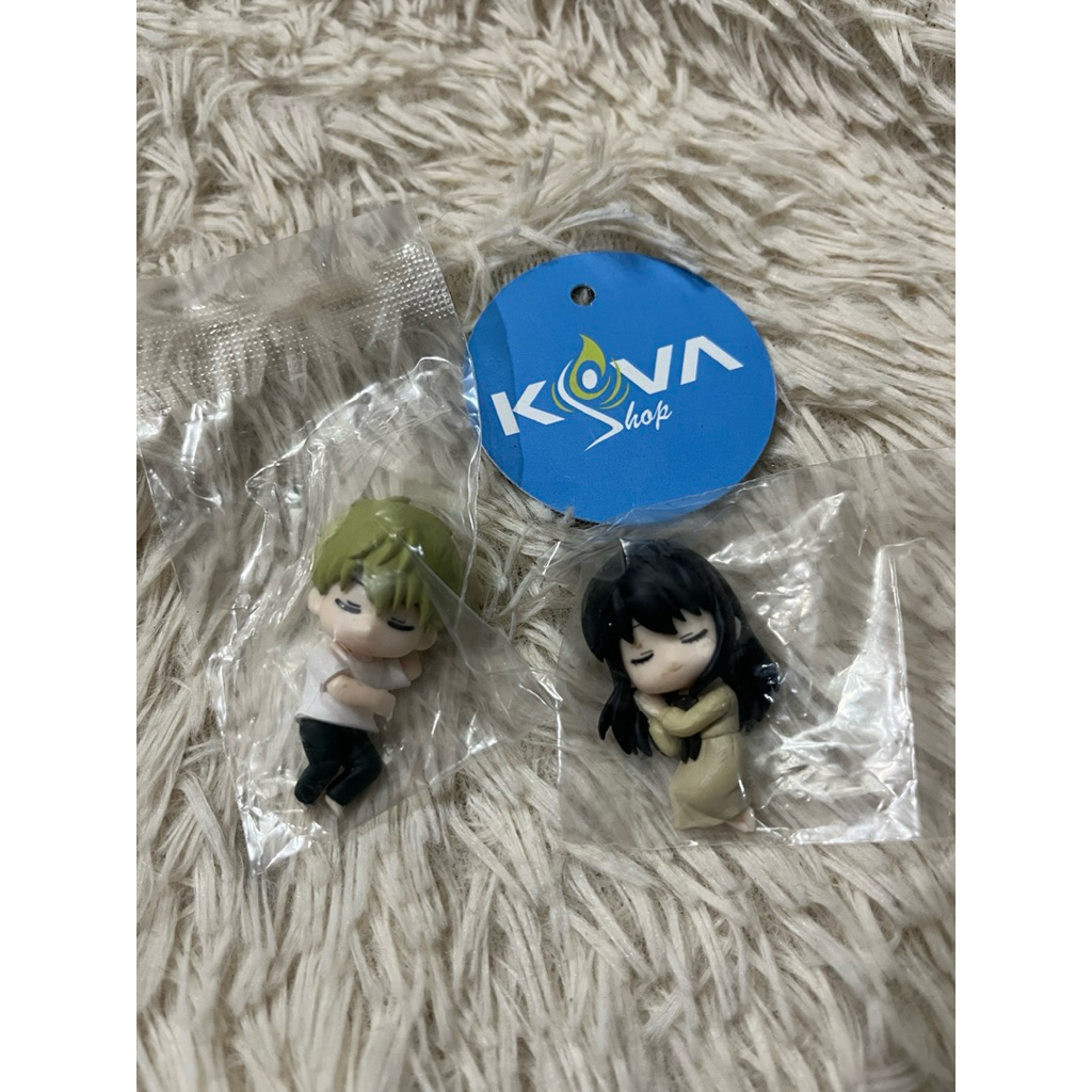 mini figure yor loid spy x family nemurasetai gashapon mini figure sleeping loid yor capsule toy