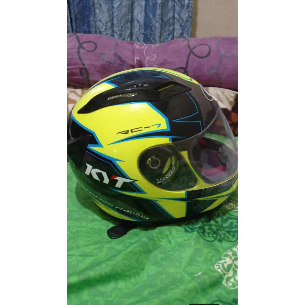 helm KYT rc 7 second muluss no minus
