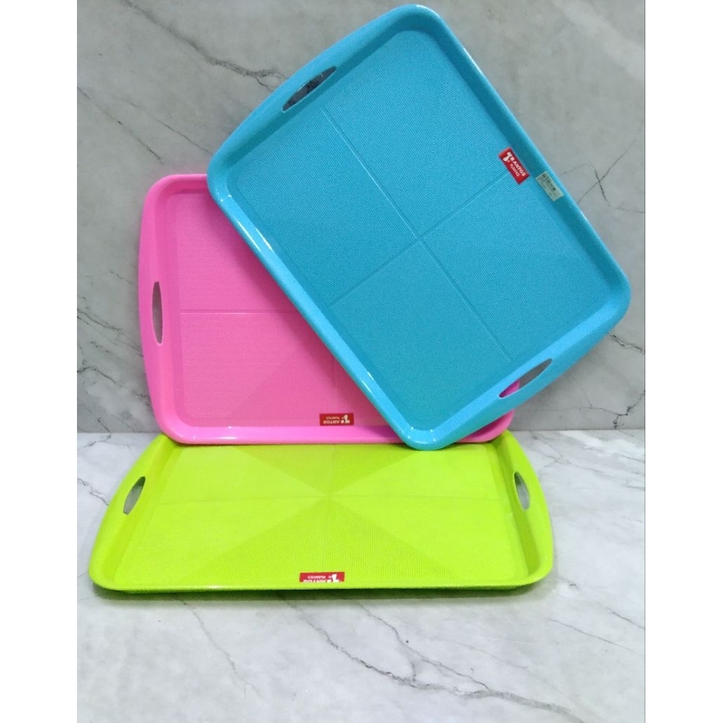NAMPAN PLASTIK SEGI BESAR TANTOS NO.5564 / BAKI / TALAM / TAMPAH - TANTOS