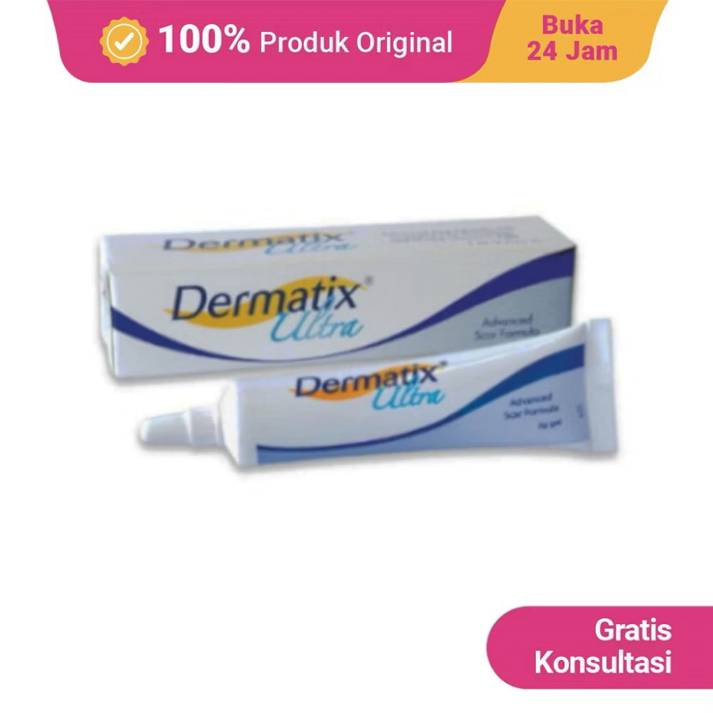 Dermatix 15g Gel Penghilang Bekas Luka - Cepat Kering, Aman untuk Kulit Sensitif, Mudah Digunakan
