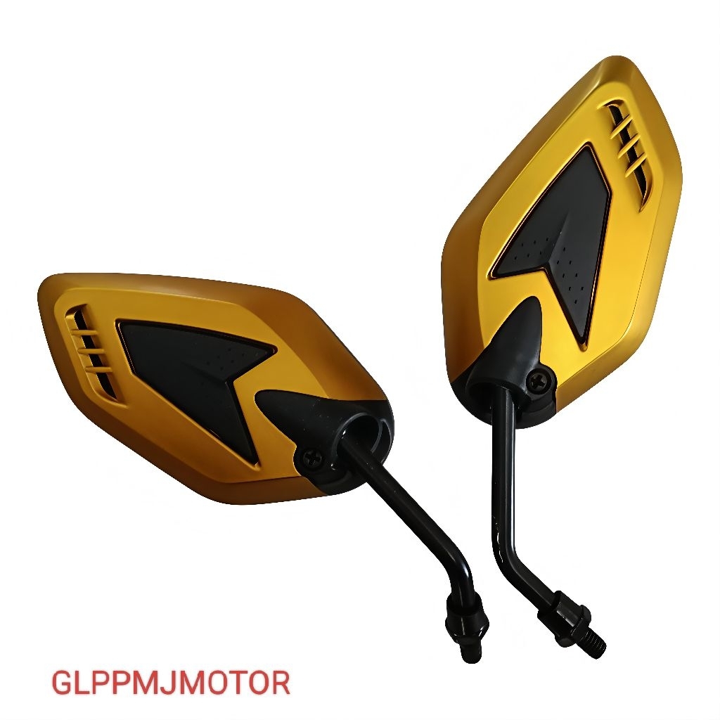 Spion Verano Kaca Spion Panah Afrika Variasi GOLD Universal Untuk Semua Motor Beat Vario Mio Supra K