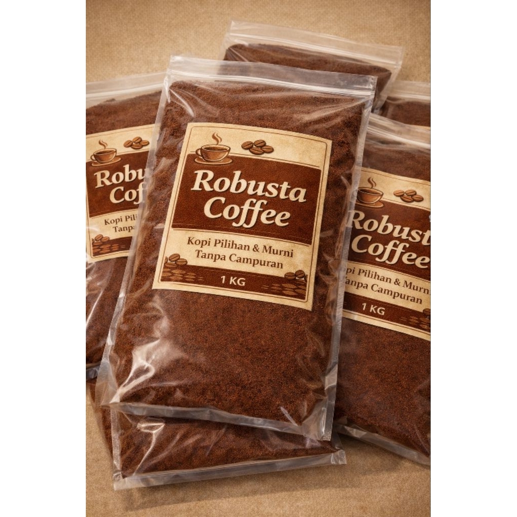 kopi bubuk asli Lampung