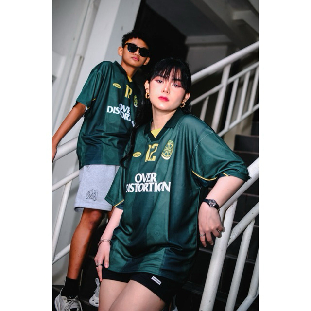 OVER DISTORTION - SELEBRASI - JERSEY - GREEN