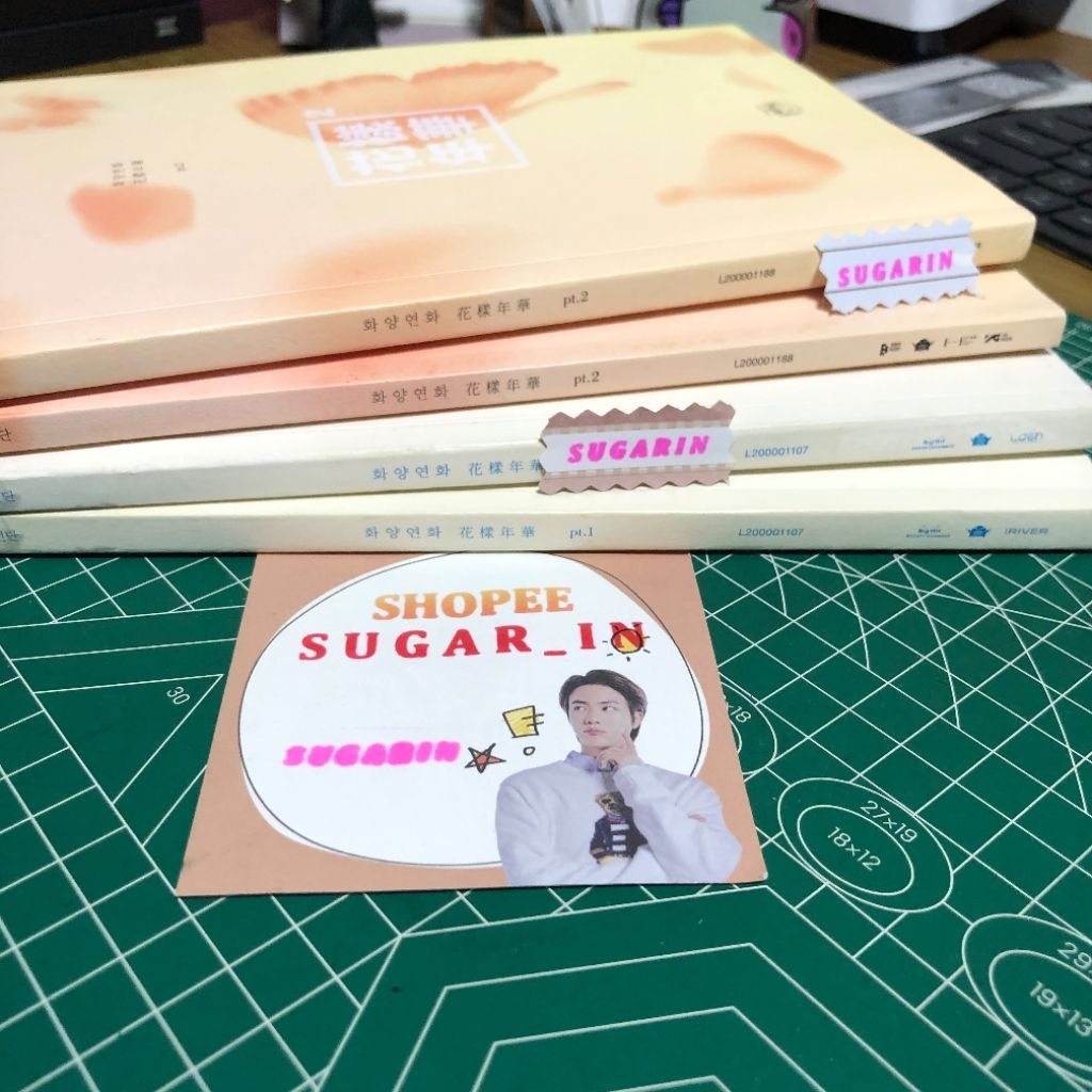 [READY STOCK] OFFICIAL ALBUM BTS HYYH PT.1 PT.2 FULLSET UNSEALED POLA PC RM JHOPE V