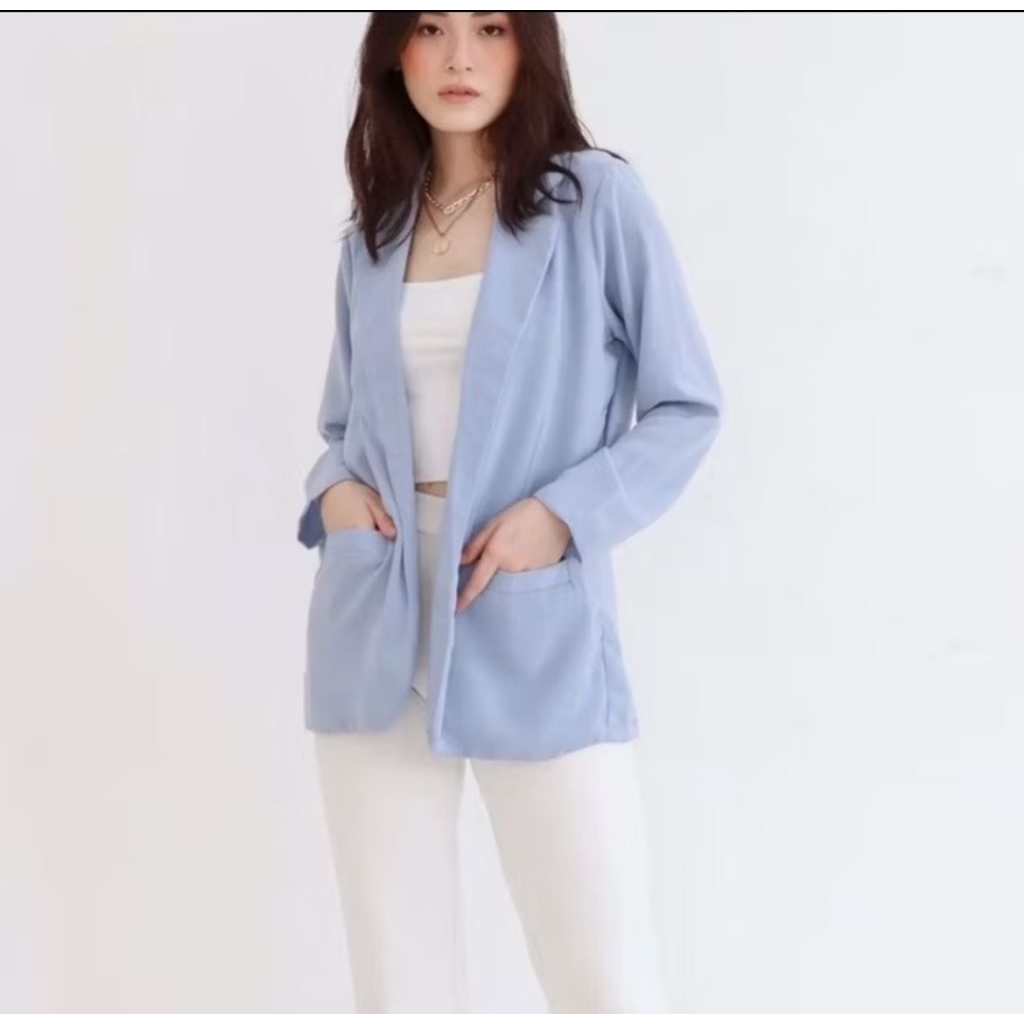 MSMO alexa blazer longsleeve outer blazer wanita