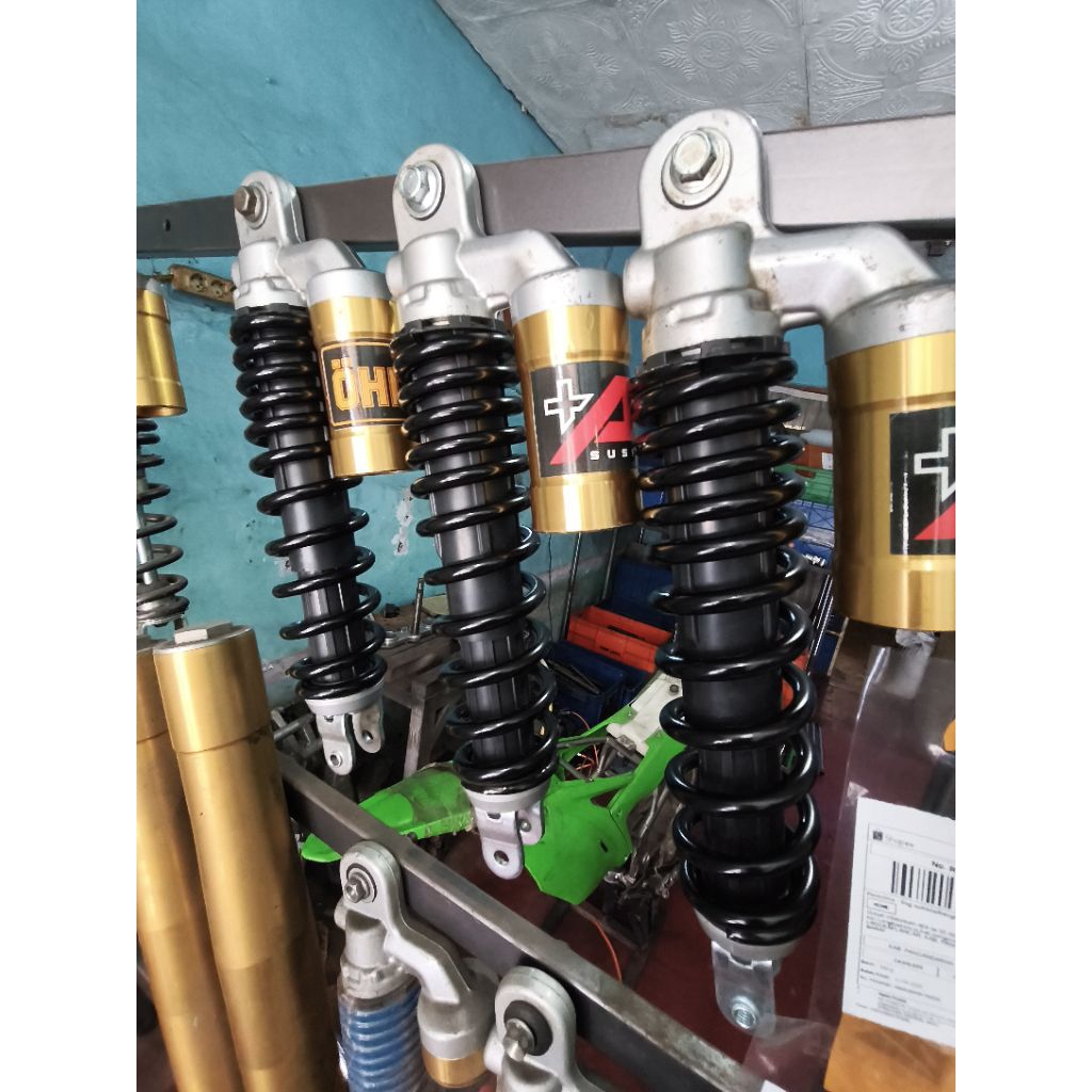 shock belakang vario mio beat ukuran 31 30 29 cm bisa buat motor ceper
