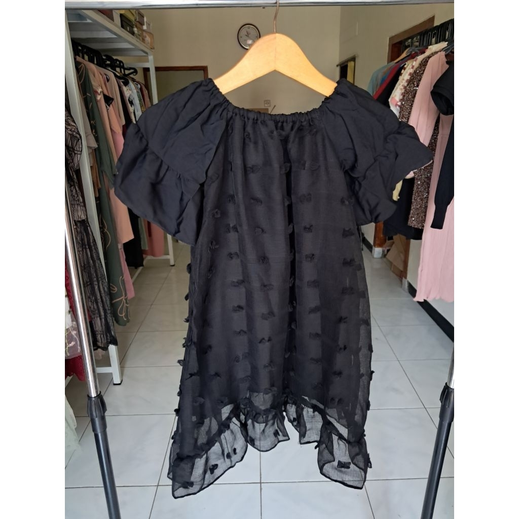 NEW Sale dress pesta rubiah anak perempuan 5-6tahun