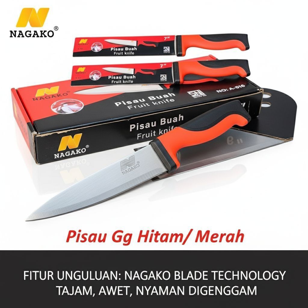 PISAU DAPUR STAINLESS ANTI KARAT SUPER TAJAM