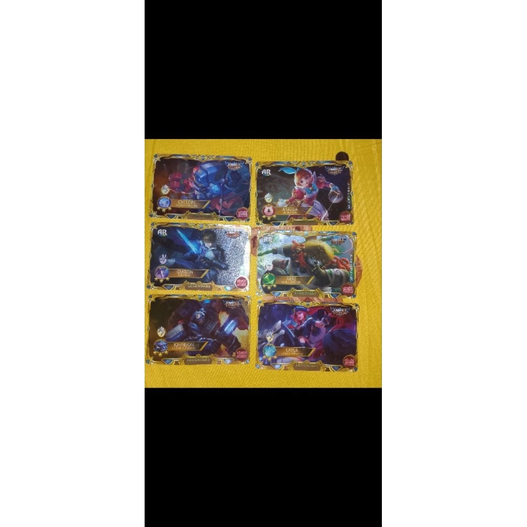 kartu Mobile Legends by choki choki