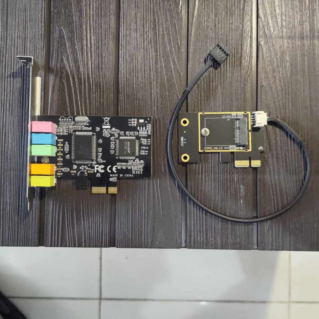 Adapter WiFi Card Laptop Motherboard PC & Sound Card
