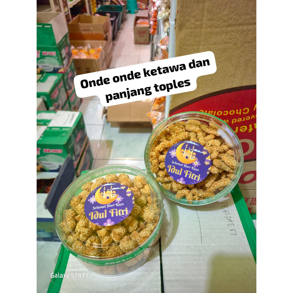 JAJANAN TOPLES|ONDE ONDE KETAWA DAN PANJANG TOPLES|KURMA SUKARI 500GRAM TOPLES BULAT|