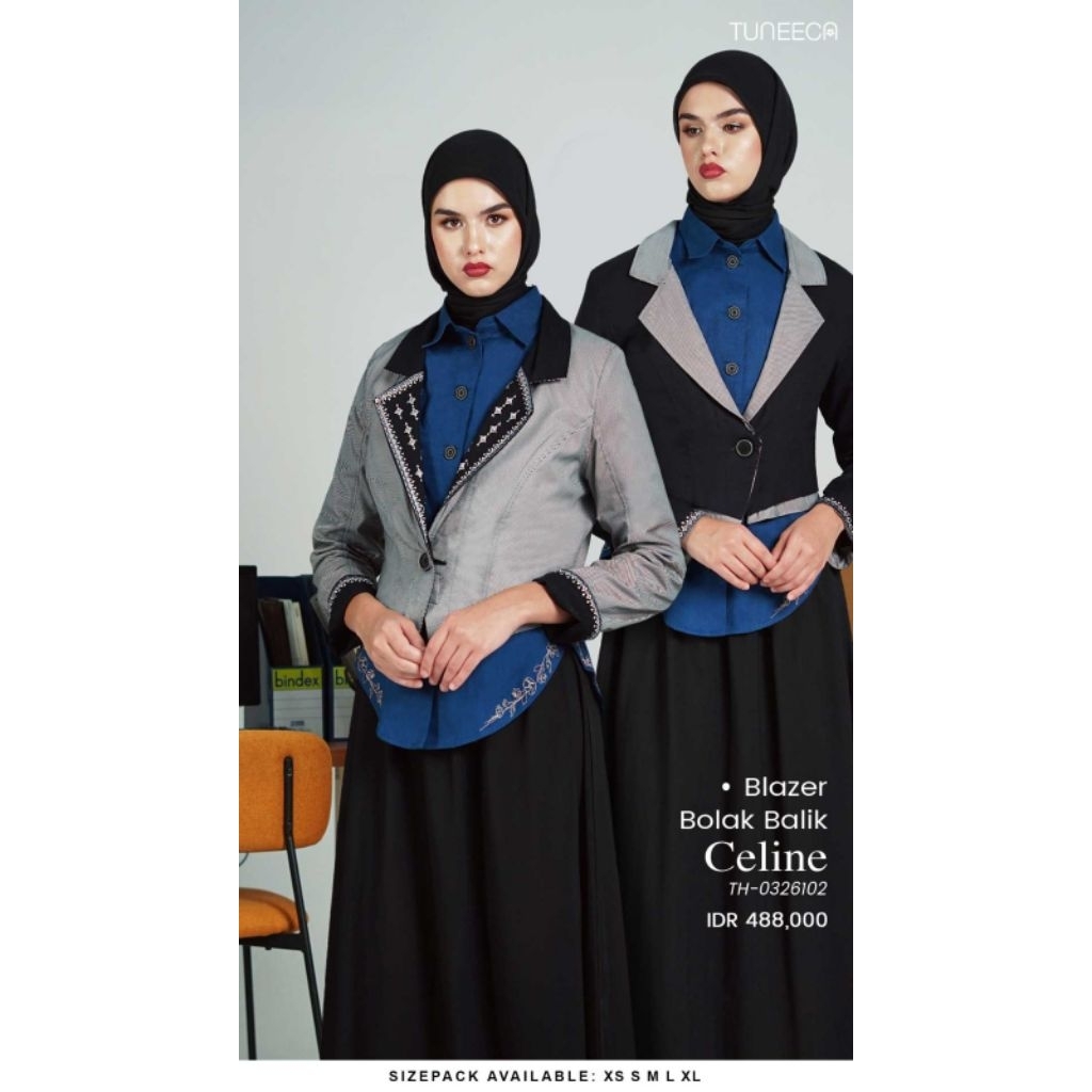 Blazer Bolak Balik Celine TH-0326102 CEO by TUNEECA