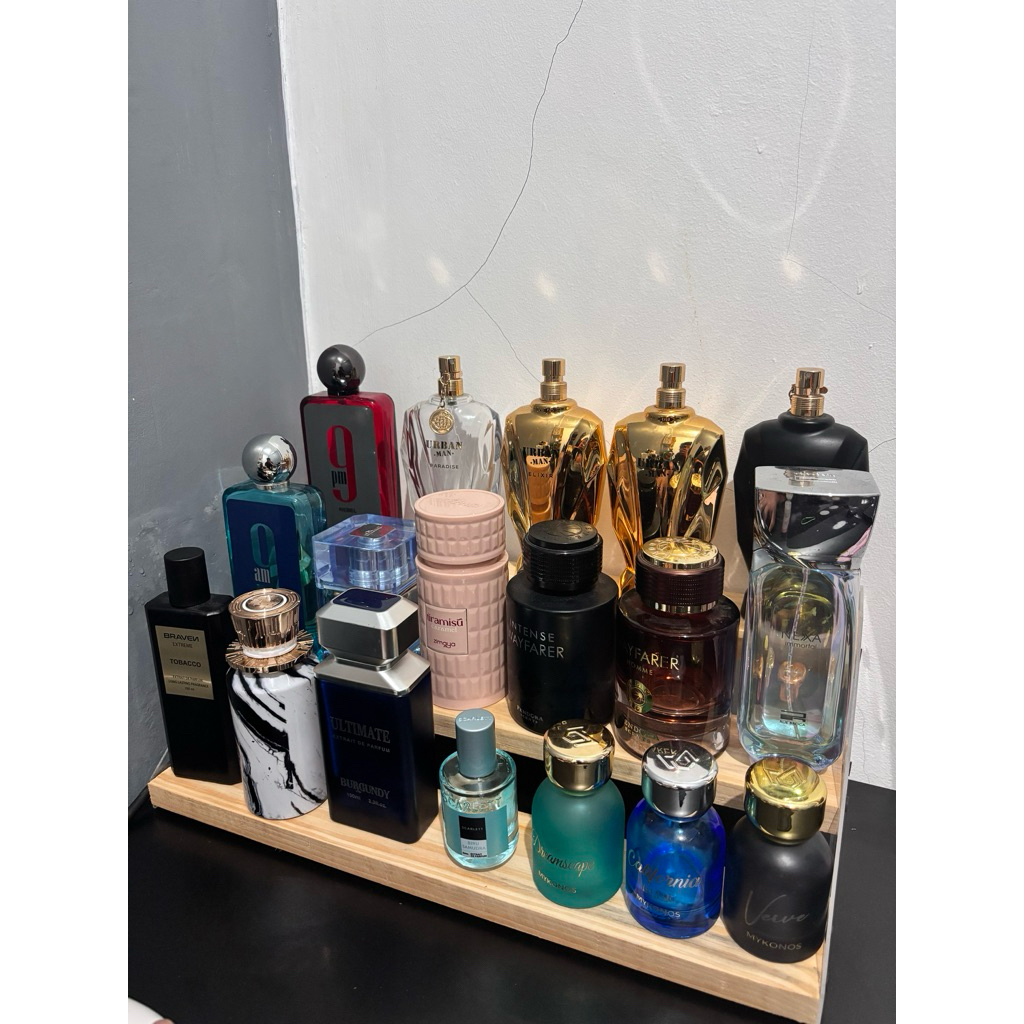 BOTOL PARFUM KOSONG BEKAS DECANT ORIGINAL + BOX