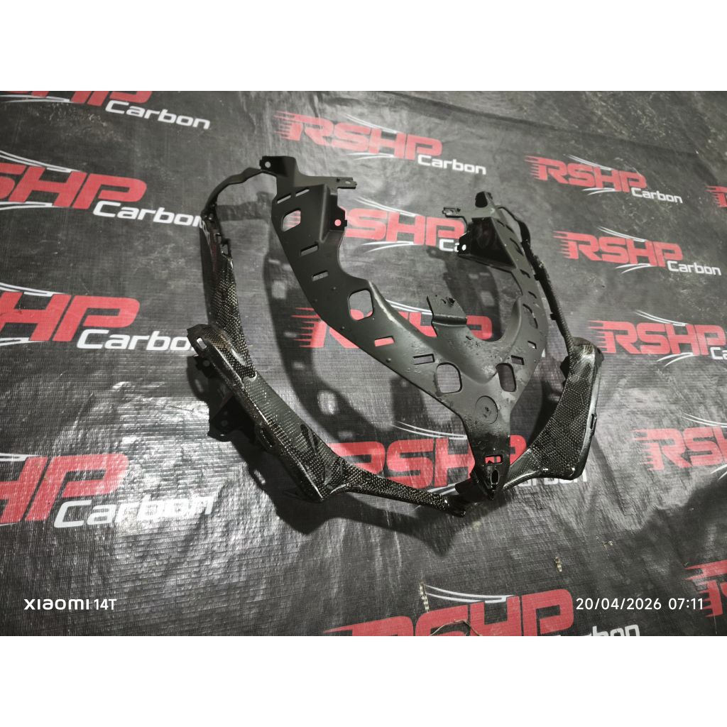 cover headlamp aerox ,nvx v2 carbon kevlar