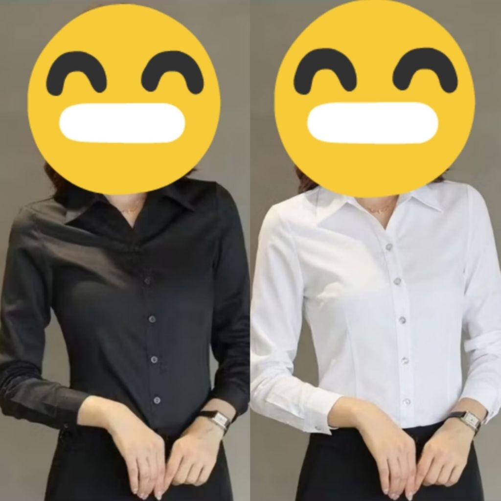 Kemeja Putih Formal Wanita |
Kemeja Formal

Wanita Katun Premium |

Baju Atasan Wanita Kerah