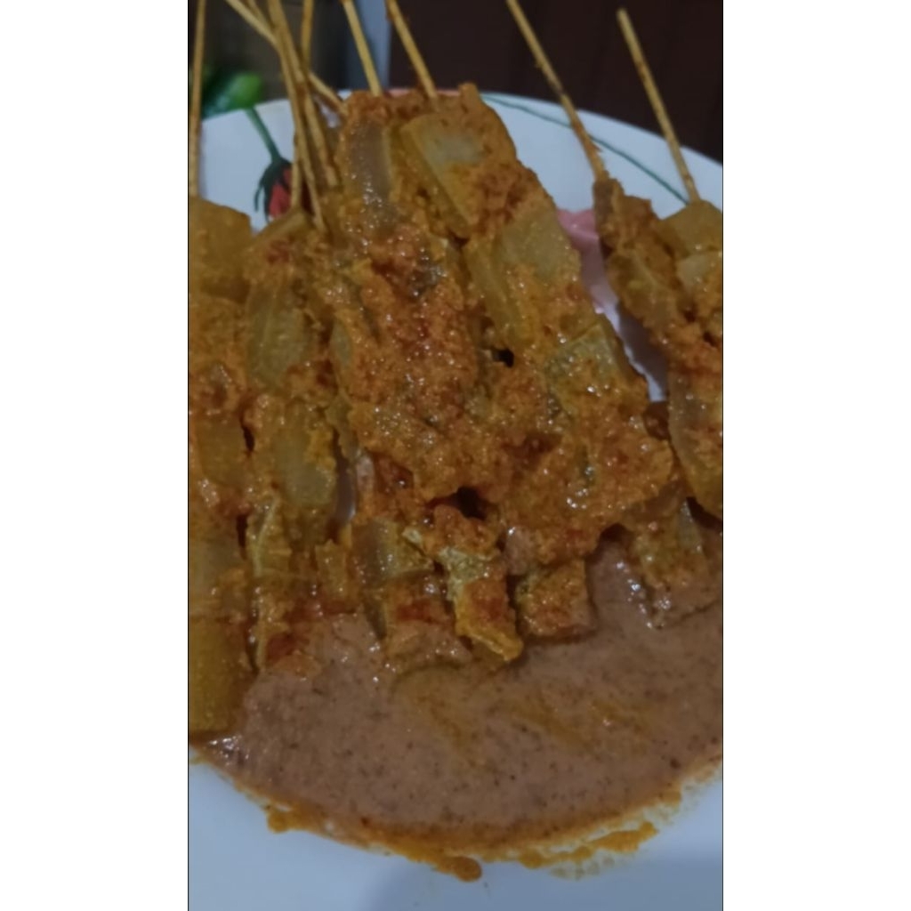sate kikil sambal kacang frozen