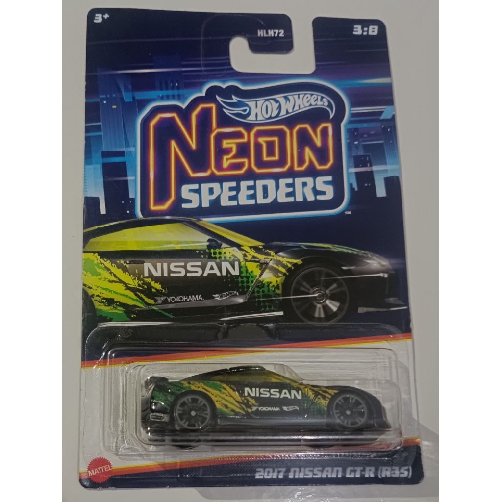 Hot Wheels Nissan GTR Neon Speeders