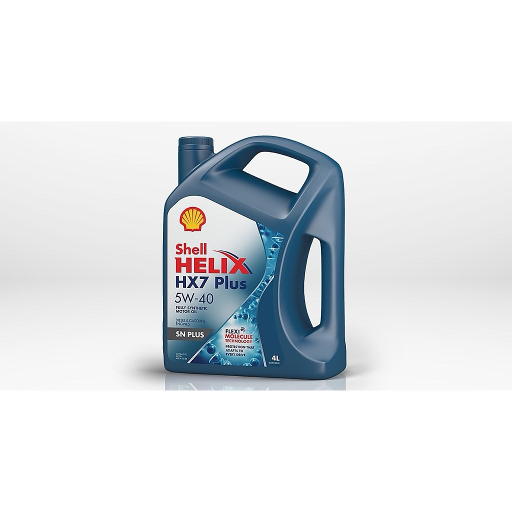OLI MOBIL SHELL HX7 4L SAE 5w-40 UNTUK BENSIN DAN SOLAR, MOBIL KIJANG, INOVA, TERIOS, AVANZA, XENIA 