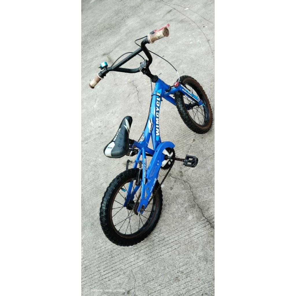 Sepeda BMX Wimcycle Ukuran 16 Bekas Siap Pakai