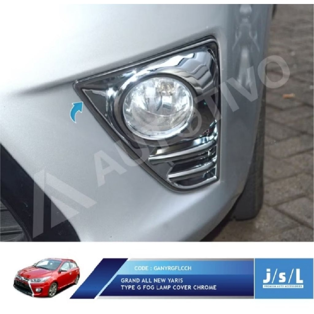 Cover/Ring Foglamp Yaris 2014 Type G