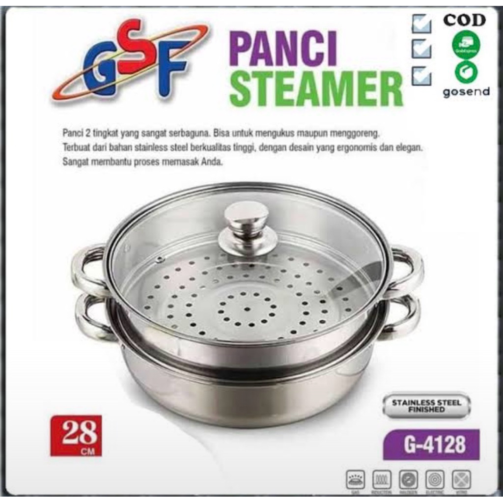 Panci Steamer GSF 28CM
