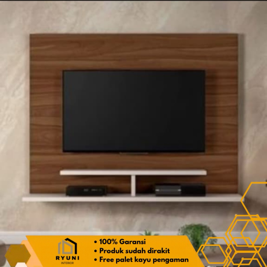 BACKDROP TV Takiya backdrop tv minimalis modern terbaru
