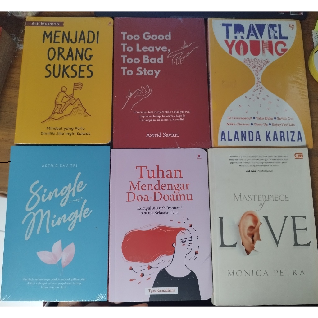 [SELF IMPROVEMENT/MOTIVASI] Buku-buku Self help/motivasi
