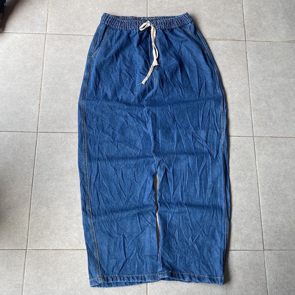 Bal*lon Pants Cuakep**ppp Puolll Cuakep Cakep Jeans Baggy Y2K Jeans