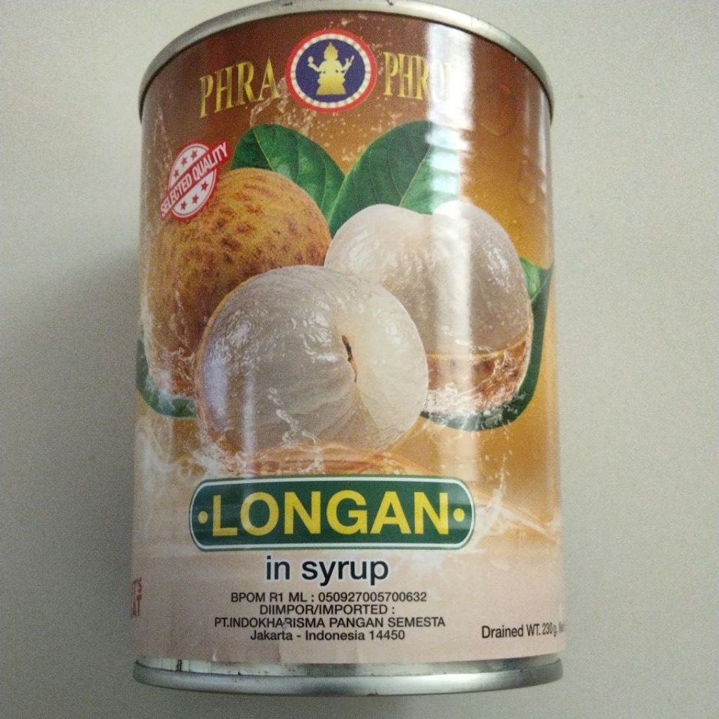 longan syrup phra phrom 565gr