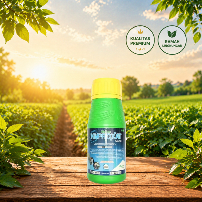 FUNGISIDA KUPROXAT 345SC 200ML bahan aktif tembaga