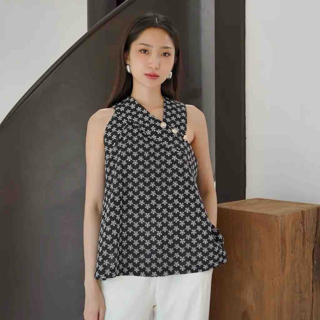 Baju blouse lekton wanita perempuan serina top