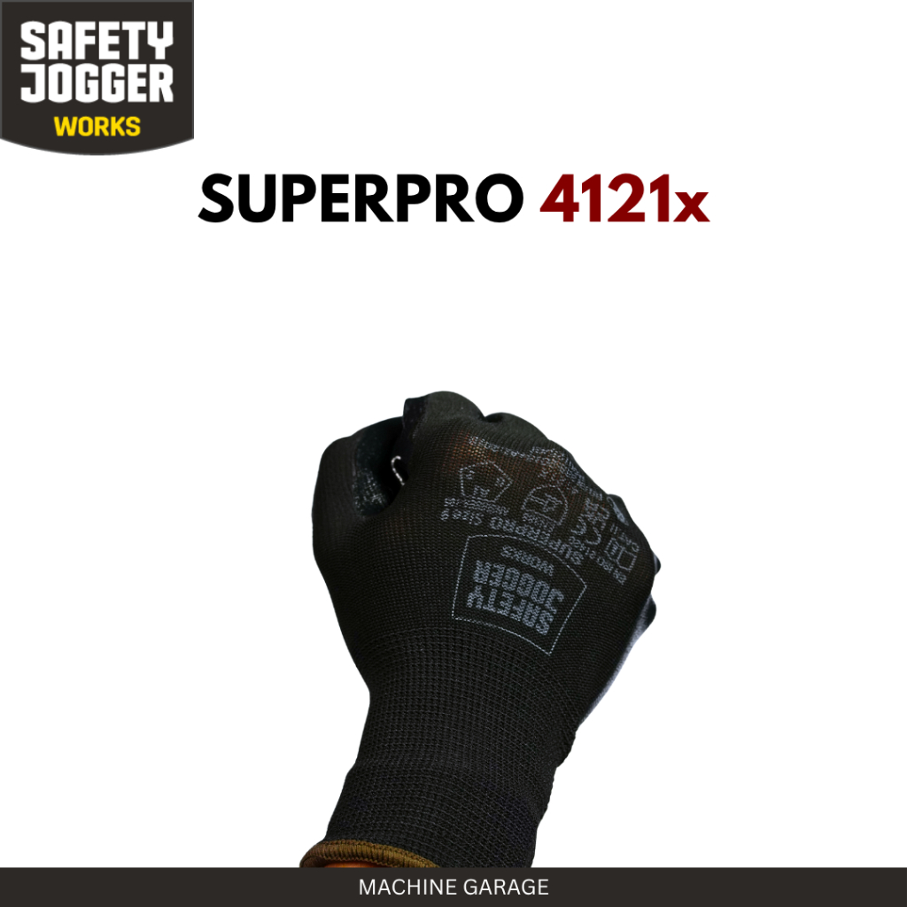 Sarung tangan poliester SUPERPRO 4121X Safety Jogger SUPERPRO