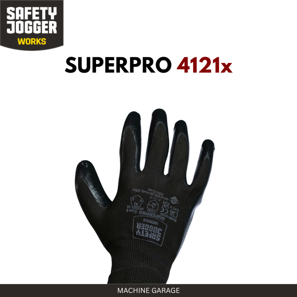 Sarung tangan poliester SUPERPRO 4121X Safety Jogger SUPERPRO