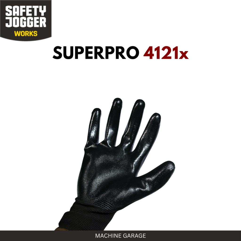 Sarung tangan poliester SUPERPRO 4121X Safety Jogger SUPERPRO
